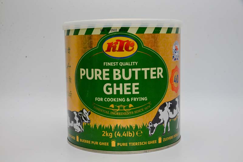 KTC Pure Butter Ghee 2Kg SunrupFoods