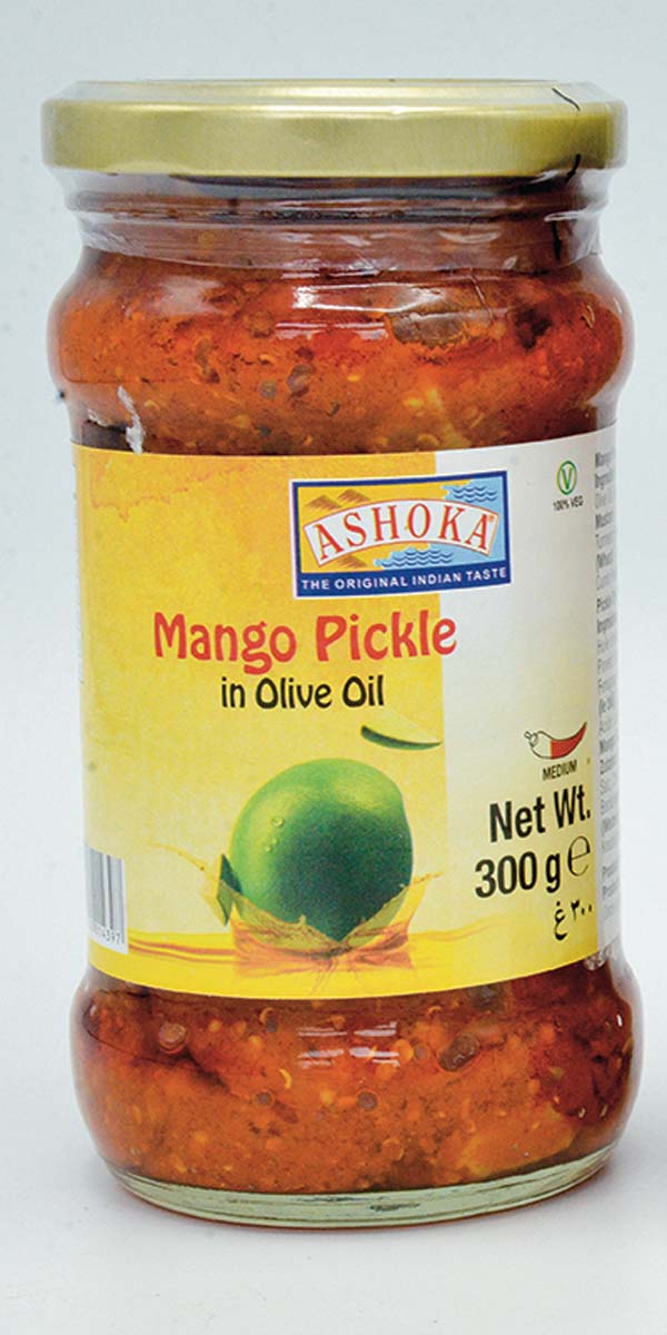 Ashoka Mango Pickle In Olive Oil 300gms SunrupFoods