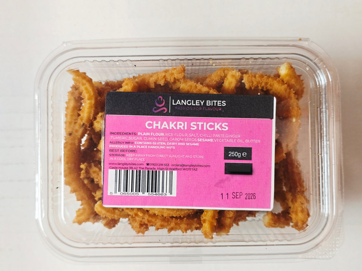 Langley Bites Chakri Sticks 250g