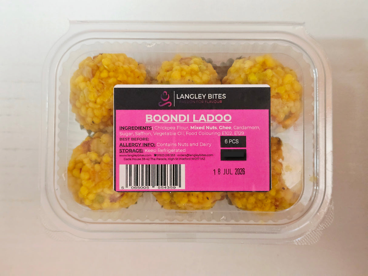 Langley Bites Boondi Ladoo 6pcs