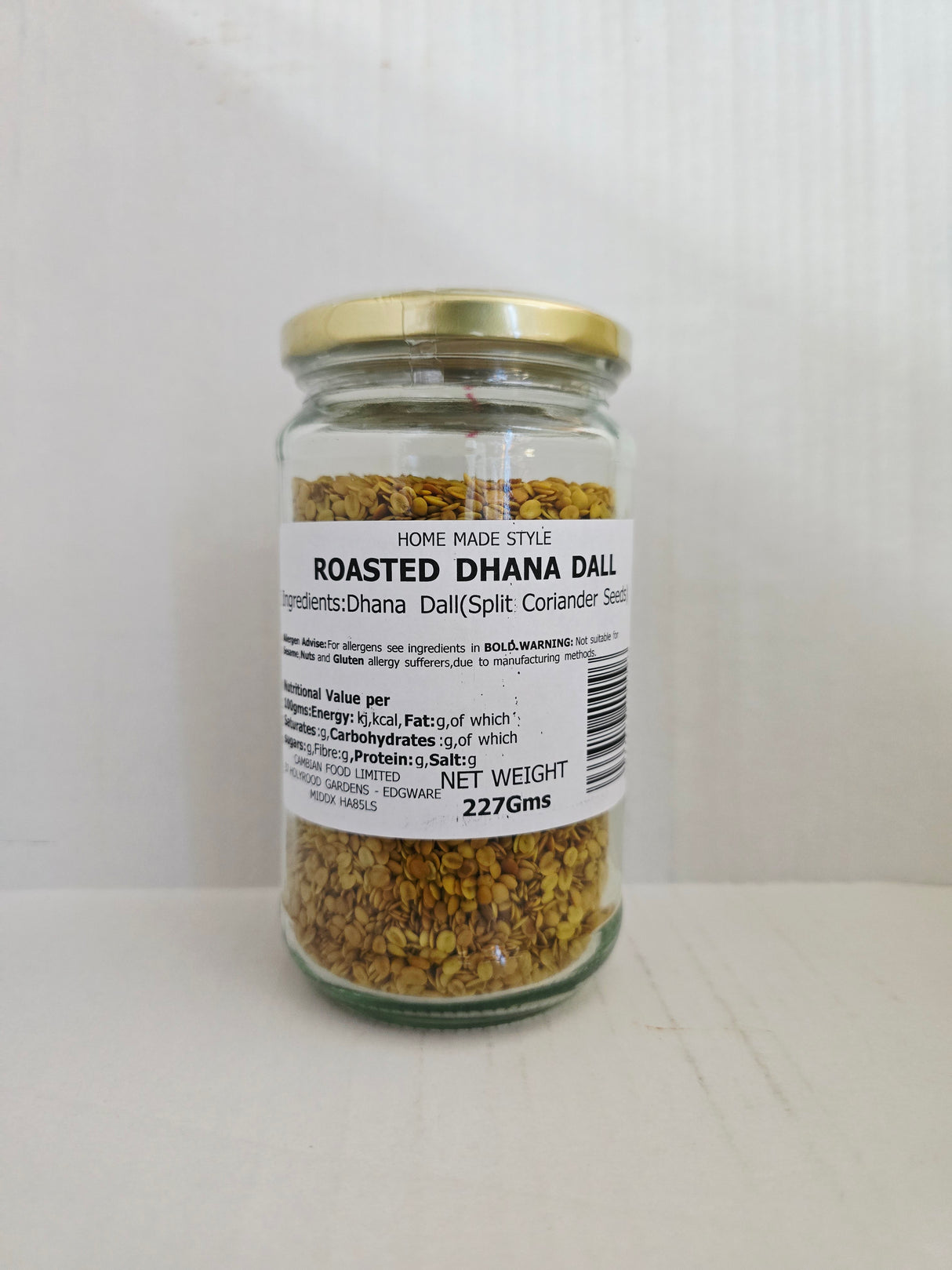 Cambian Roasted Dhana Dall Home Made Style 227g