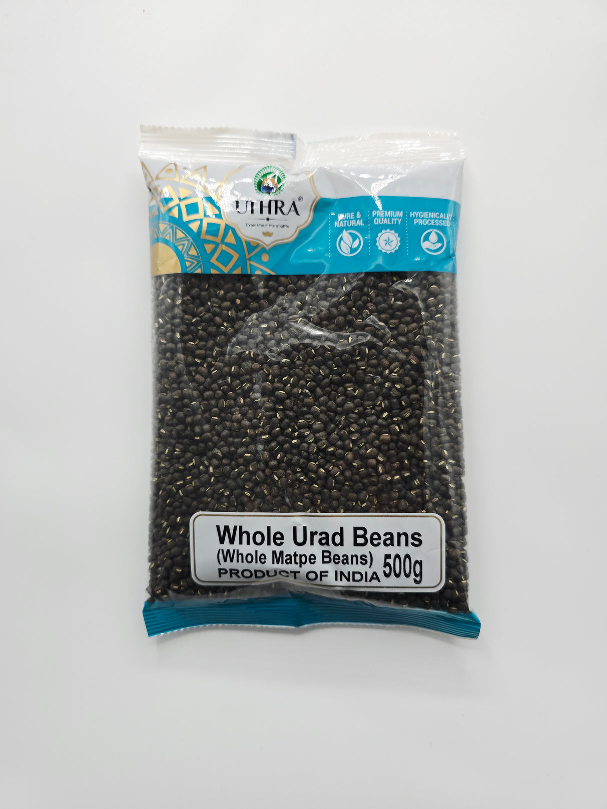 Uthra Whole Urad Beans 500g