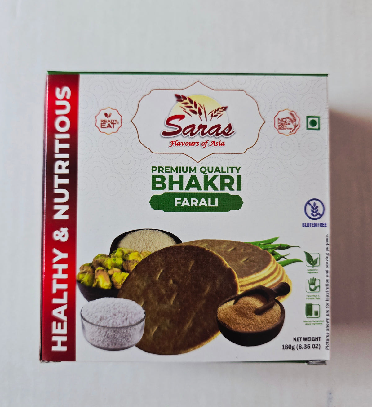 Saras Farali Bhakri 180g