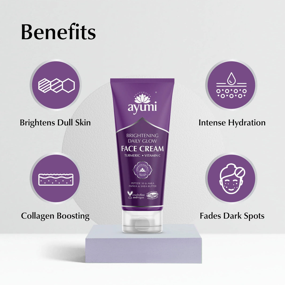 Ayumi Turmeric & Shea Butter Daily Glow  Face Cream 100ml