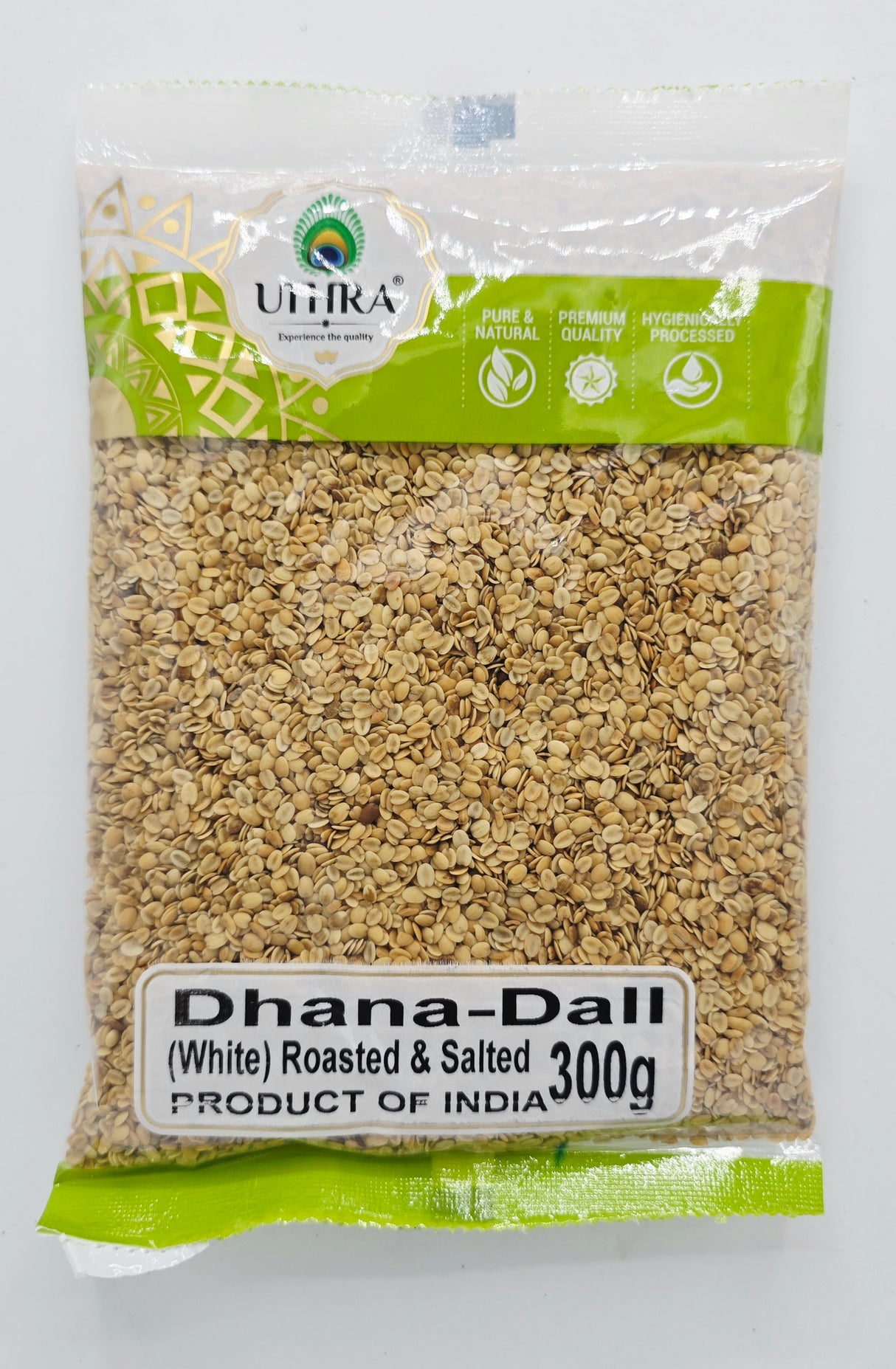 Uthra Dhana-Dall White Roasted & Salted 300g