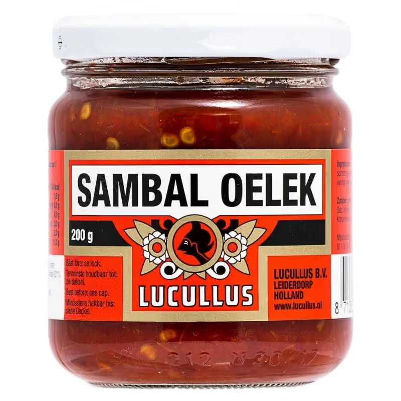 Lucullus Sambal Oelek Ground Red Pepper 200g