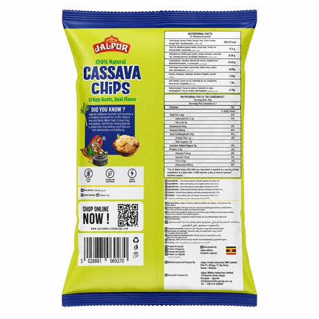 Jalpur Cassava Chips Salted 200g