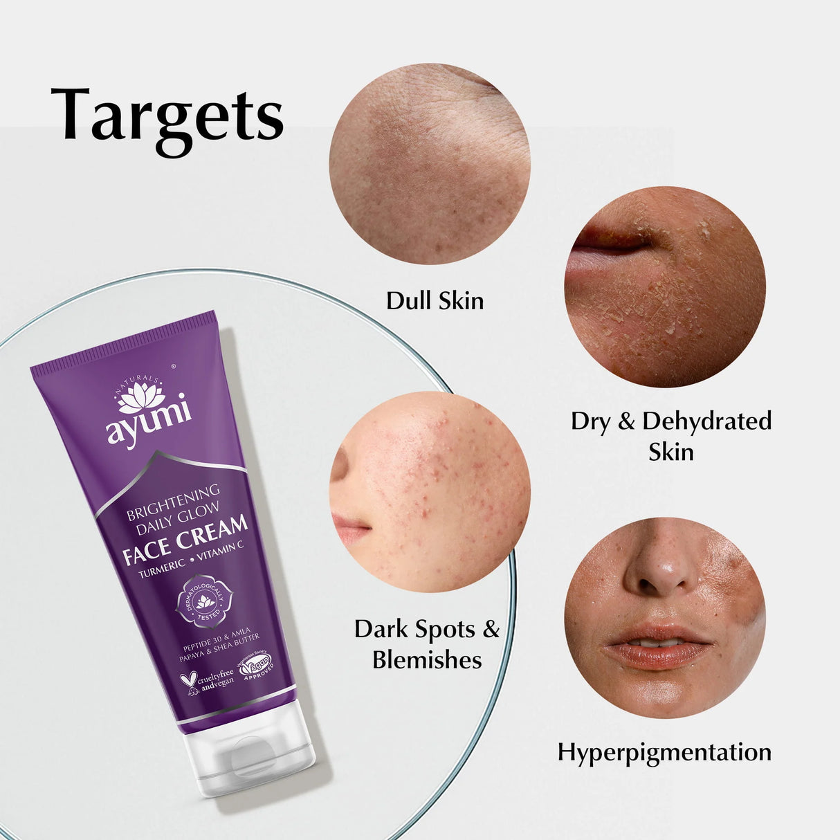Ayumi Turmeric & Shea Butter Daily Glow  Face Cream 100ml