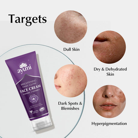 Ayumi Turmeric & Shea Butter Daily Glow  Face Cream 100ml