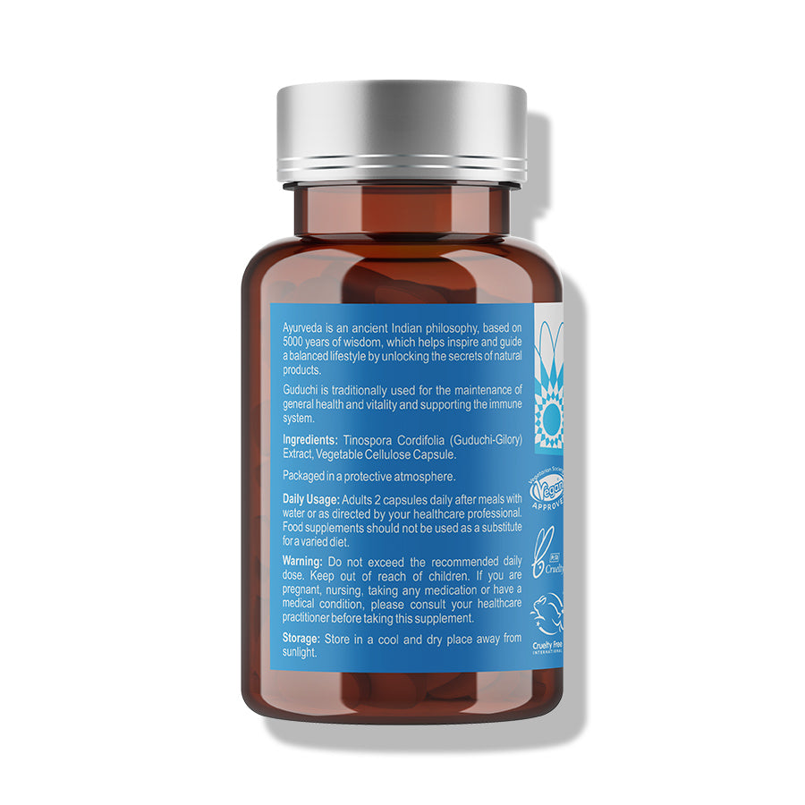 Ayumi Guduchi Pure Extract Vegan capsules 250mg 60 Pcs