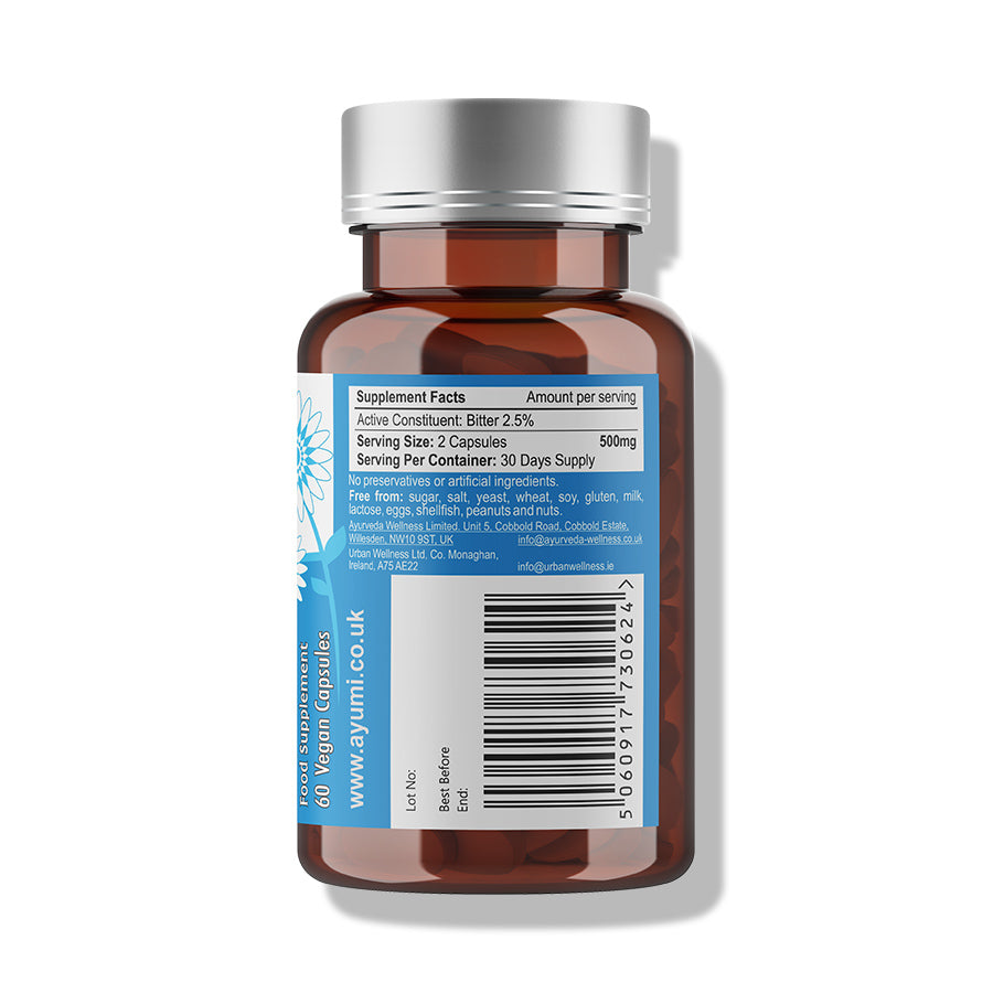Ayumi Guduchi Pure Extract Vegan capsules 250mg 60 Pcs