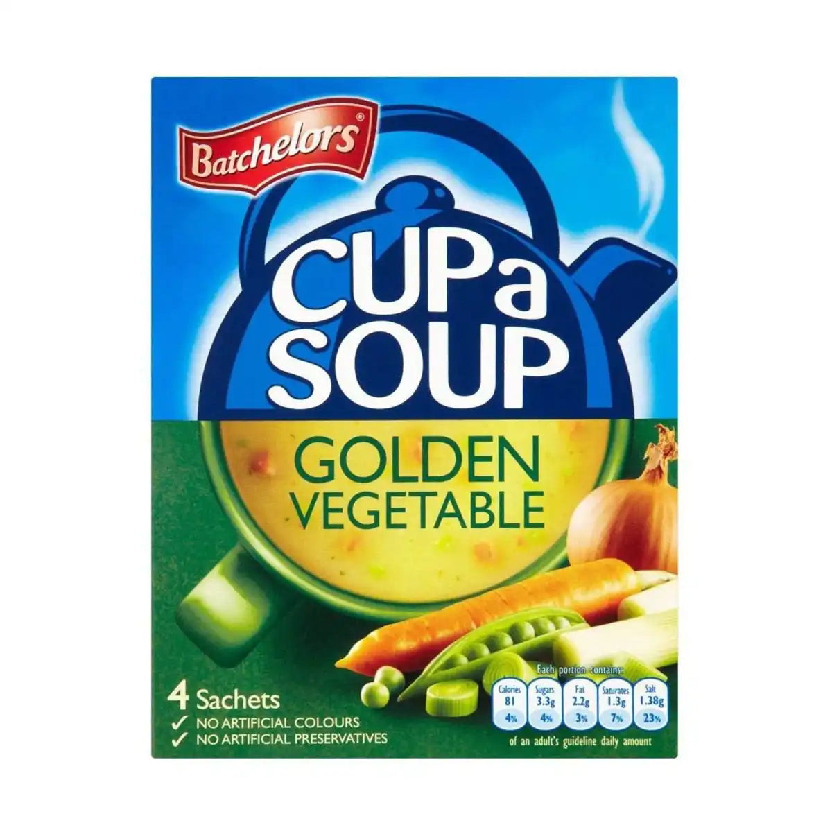 Bachelors Cup a Soup Golden Vegetables 82gms