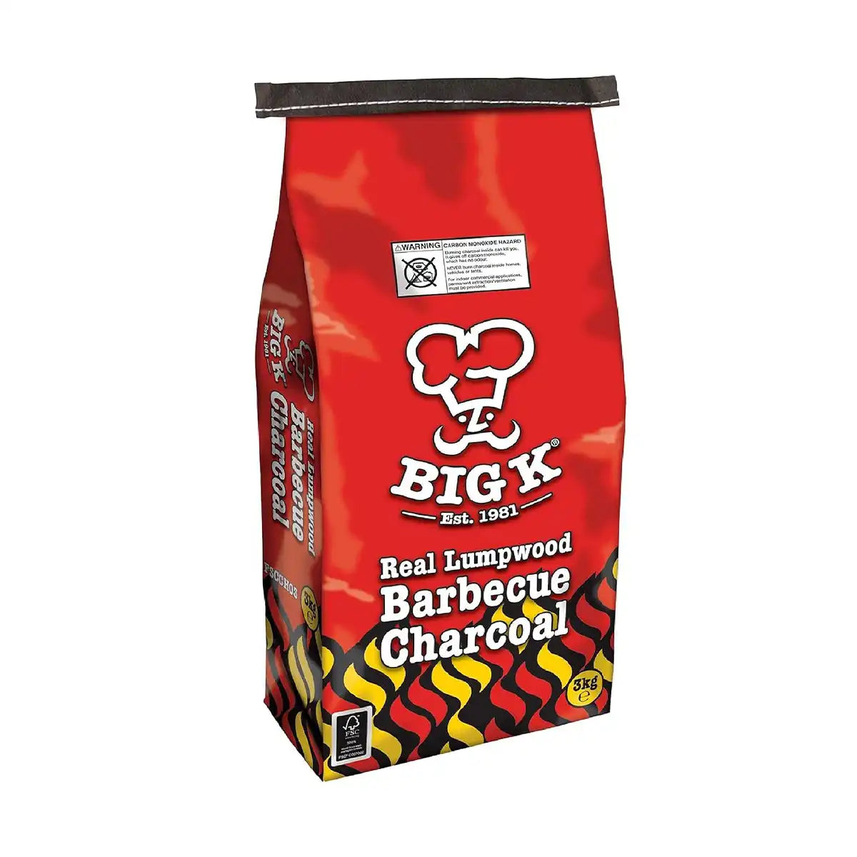 Big K Barbecue Charcoal 3kg