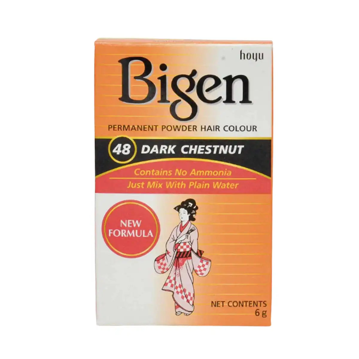 Bigen Dark Chestnut No 48 6gms