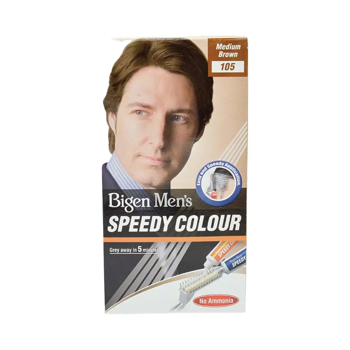 Bigen Mens Speedy Colour Medium Browm 105 80gms