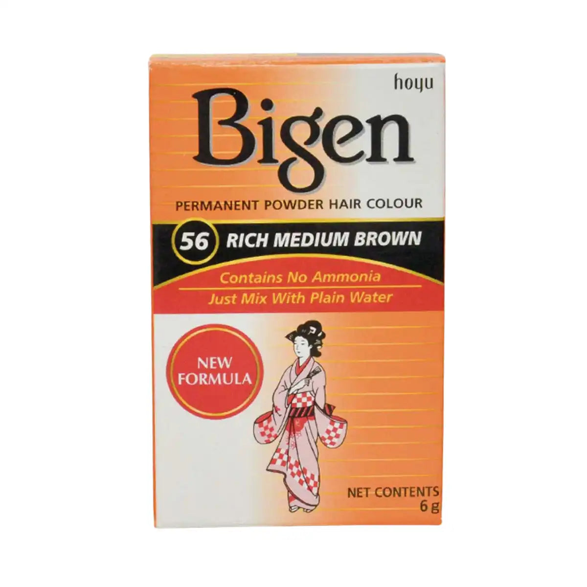Bigen Rich Medium Brown No 56 6gms