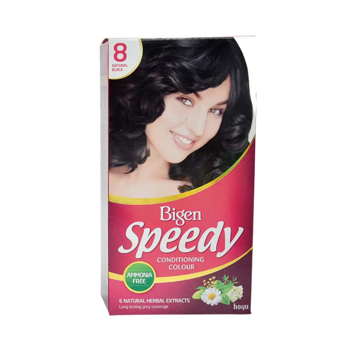 Bigen Speedy Conditioning Colour Natural Black No 8 80gms