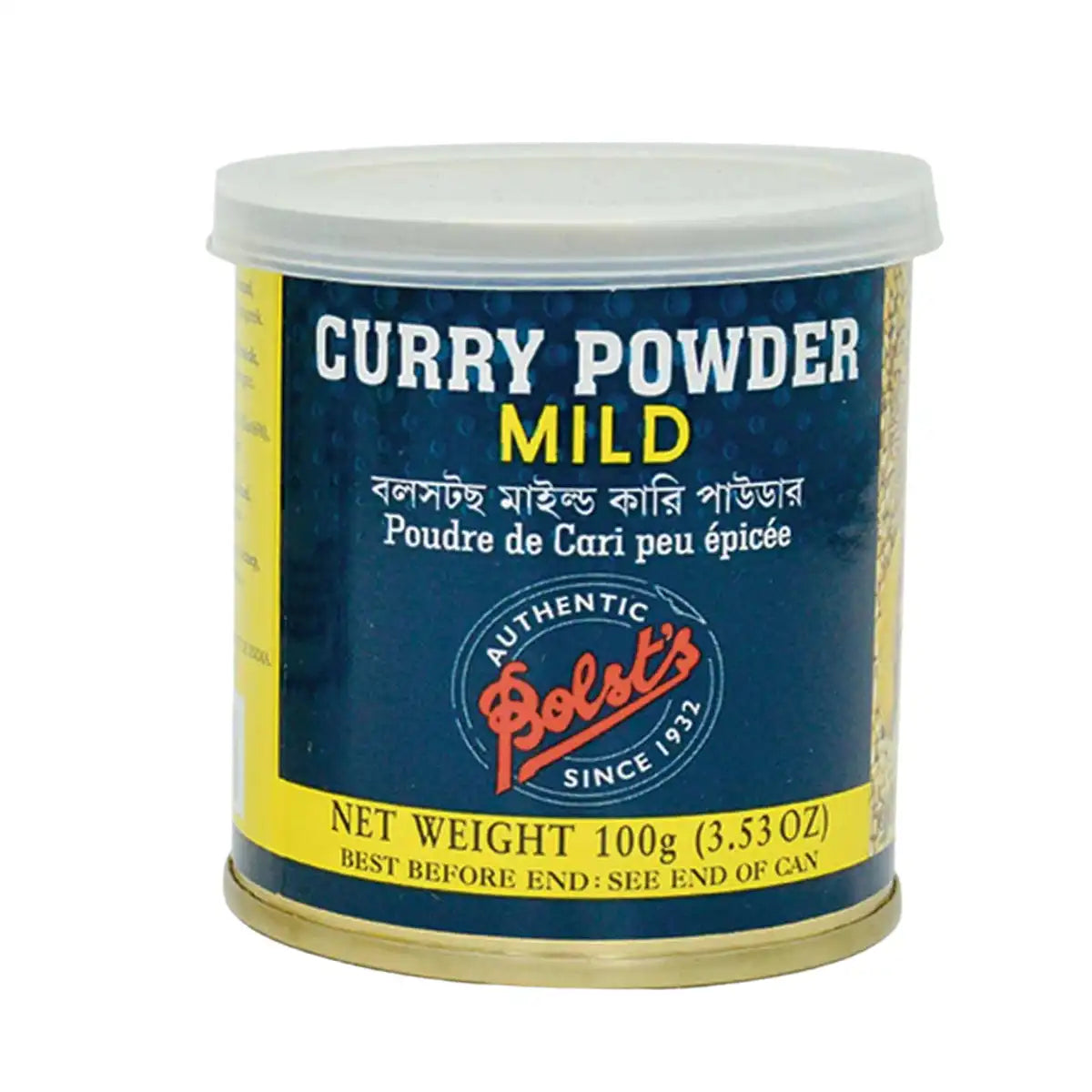 Bolsts Curry Powder Mild 100gms