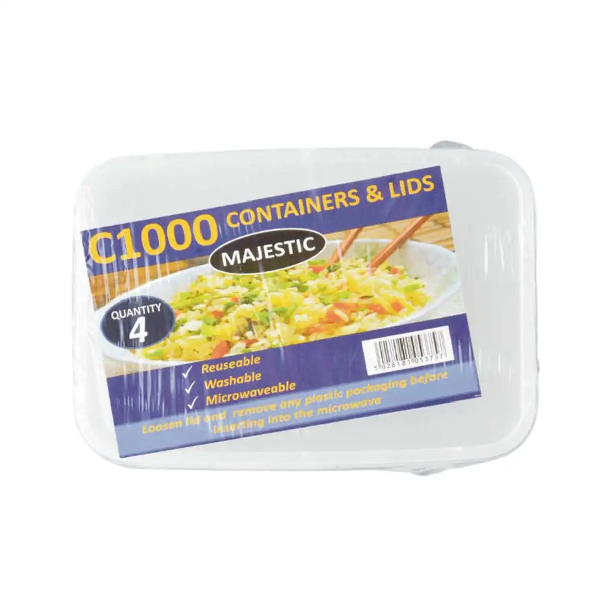 C1000 Containers and Lids pack of 4