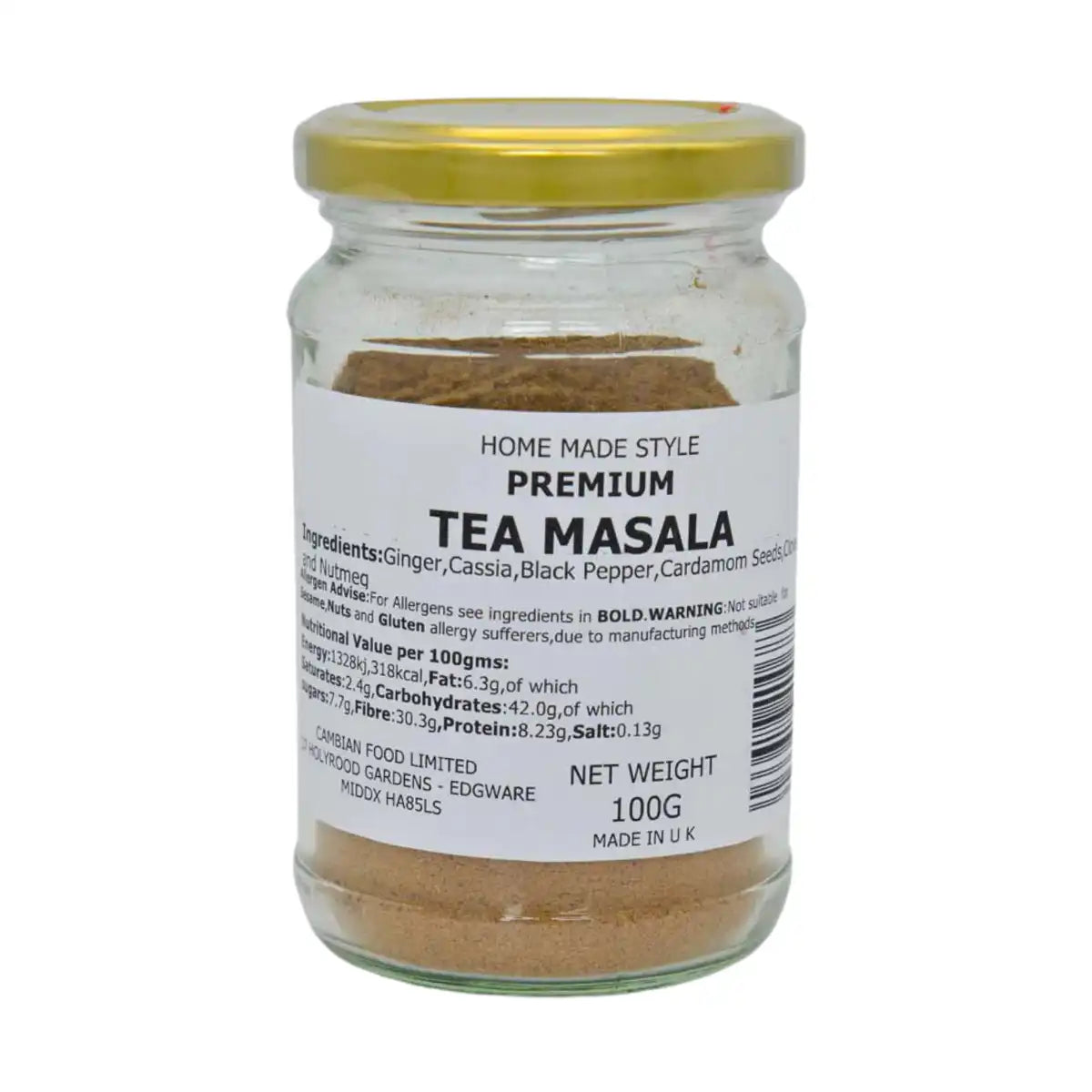 Cambian Home Made Premium Tea Masala 100g