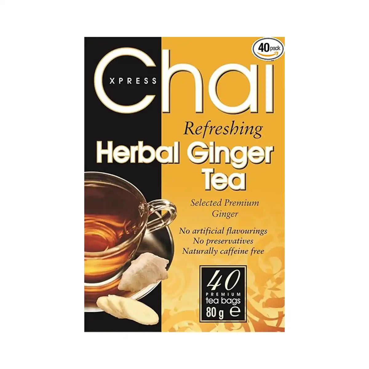 Chaixpress Herbal Ginger 25 bags 50gms