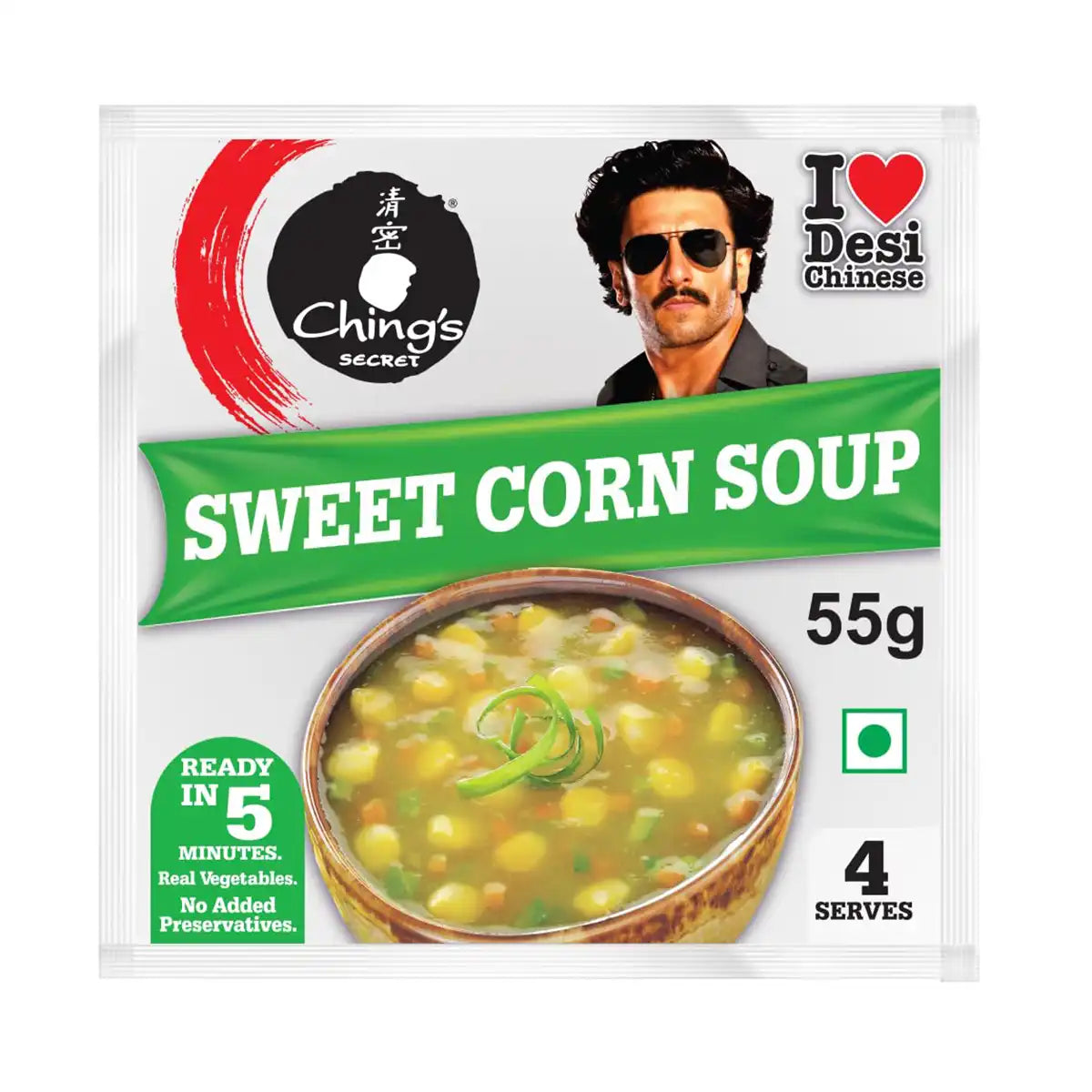 Chings Secret Sweet Corn Veg Soup 60gms