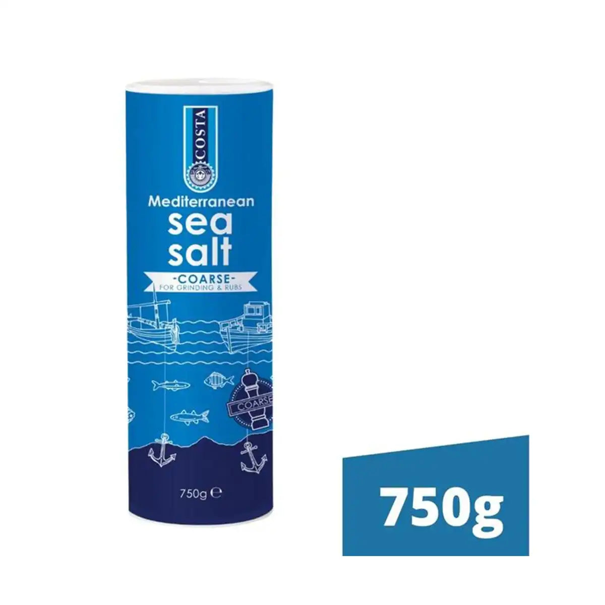 Costa Mediterranean Sea Salt Coarse 750gms
