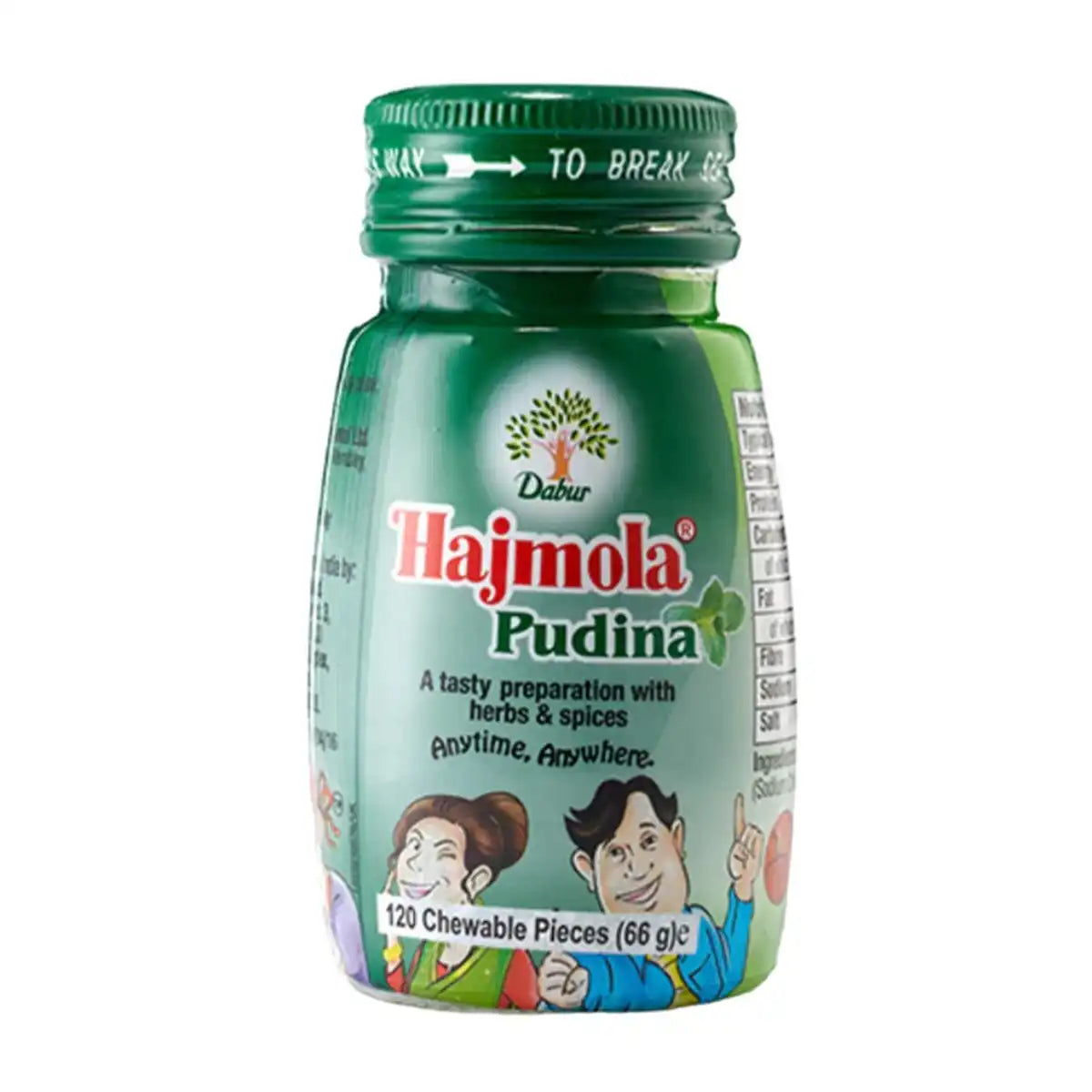 Dabur Hajmola Pudina 66gms