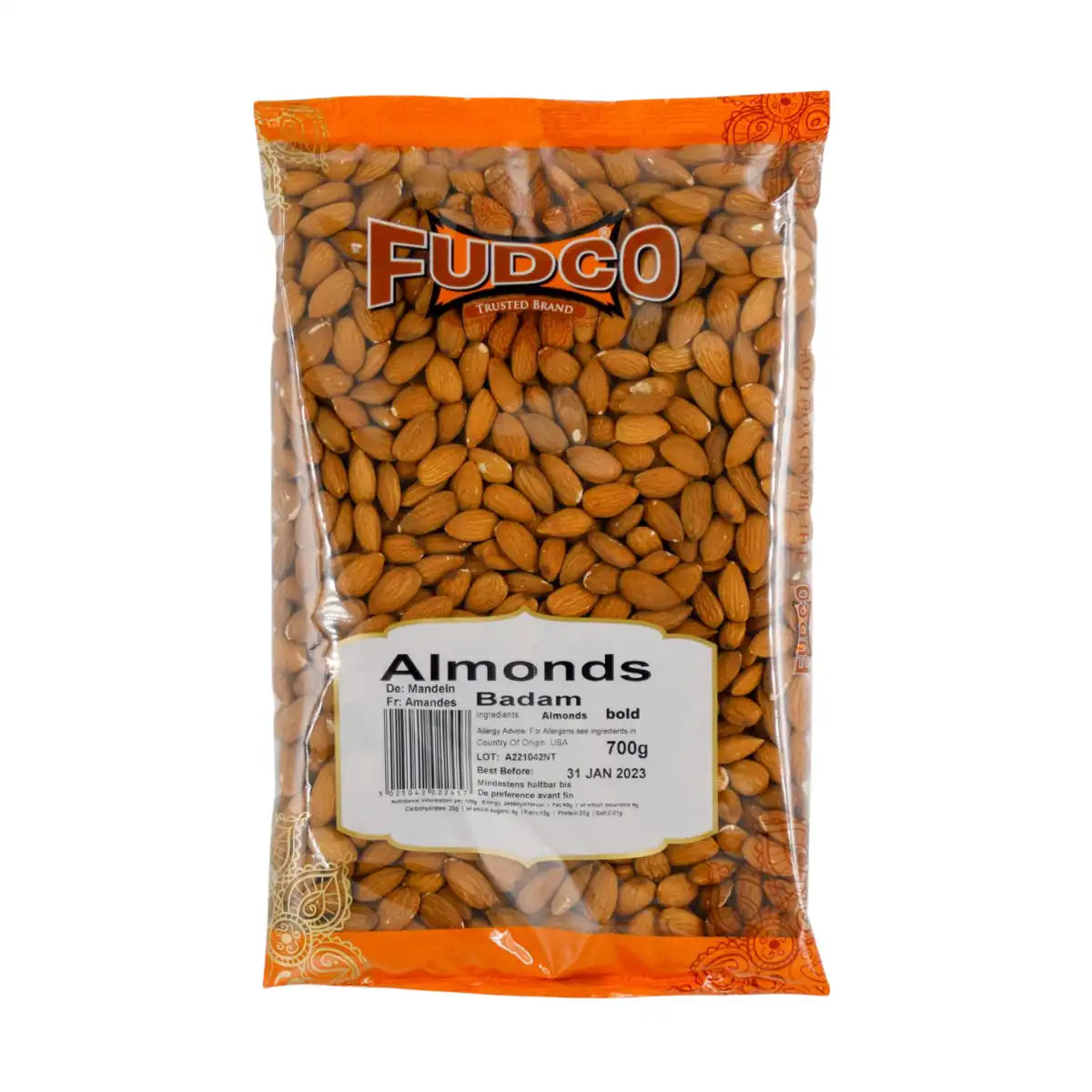 Fudco Almonds 700gms