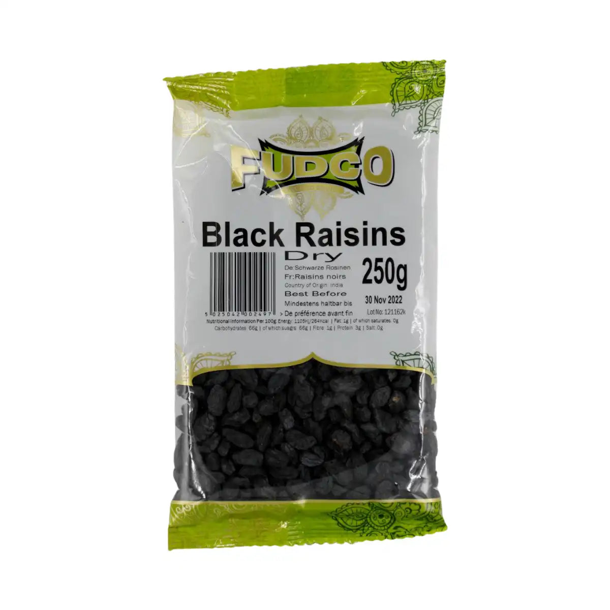 Fudco Black Raisins Dry 250gms