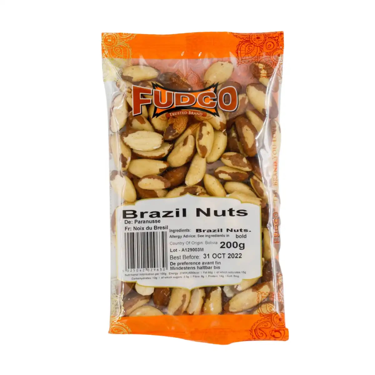 Fudco Brazil Nuts 200gms
