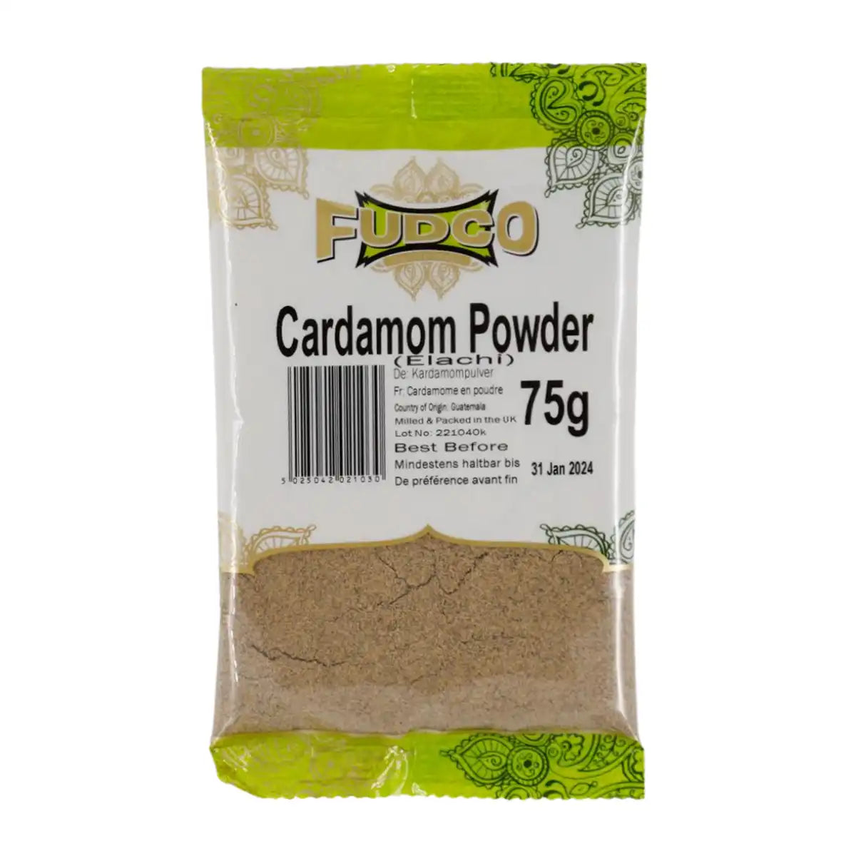 Fudco Cardamom Powder 75gms ( Elachi Powder )