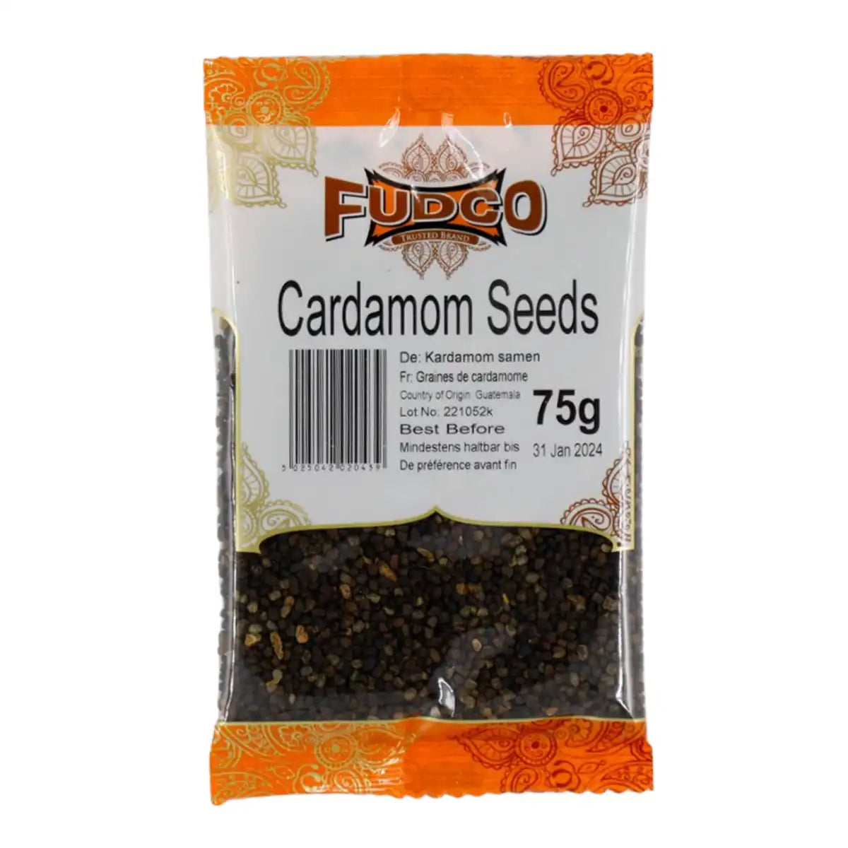 Fudco Cardamom Seeds 75g