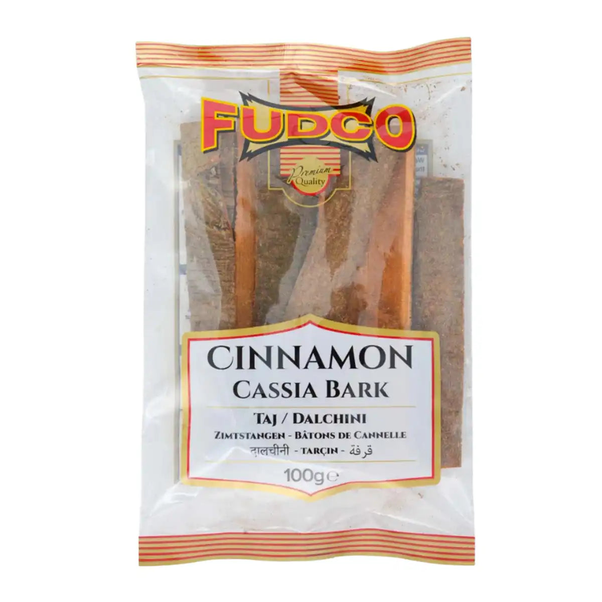 Fudco Cinnamon Cassia Bark 100g