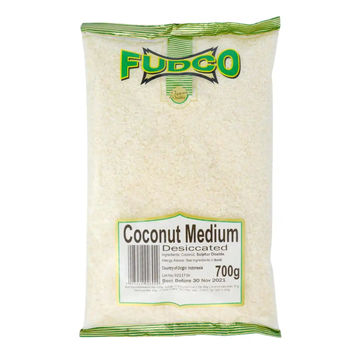 Fudco Coconut Medium Desiccated 700gms
