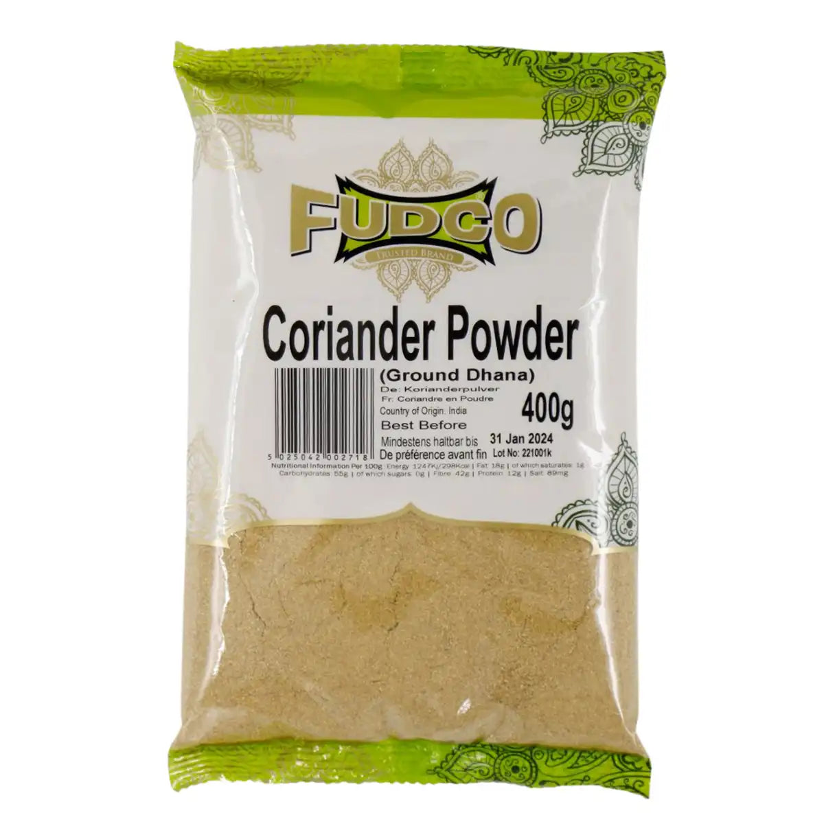 Fudco Coriander Powder 400gms