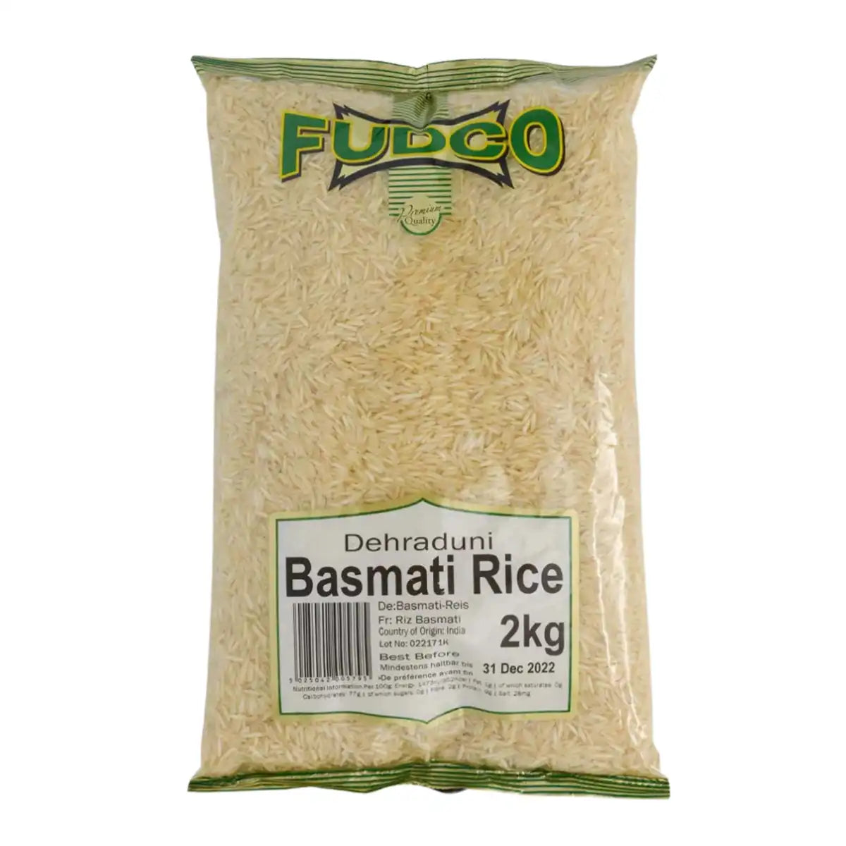 Fudco Dehraduni Basmati Rice 2kg