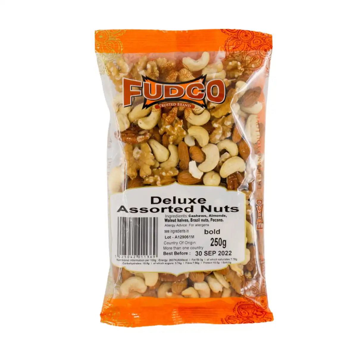 Fudco Deluxe Assorted Nuts 250gms