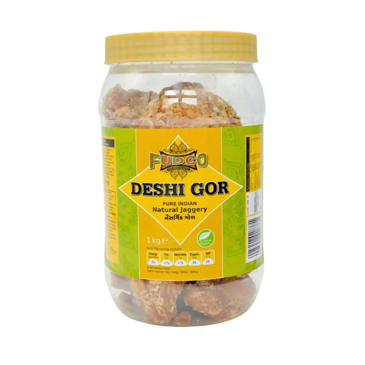 Fudco Deshi Gor Jaggery 1Kg Bottle