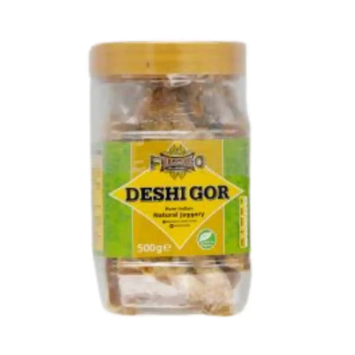 Fudco Deshi Gor (Jaggery) Cubes 500g Bottle