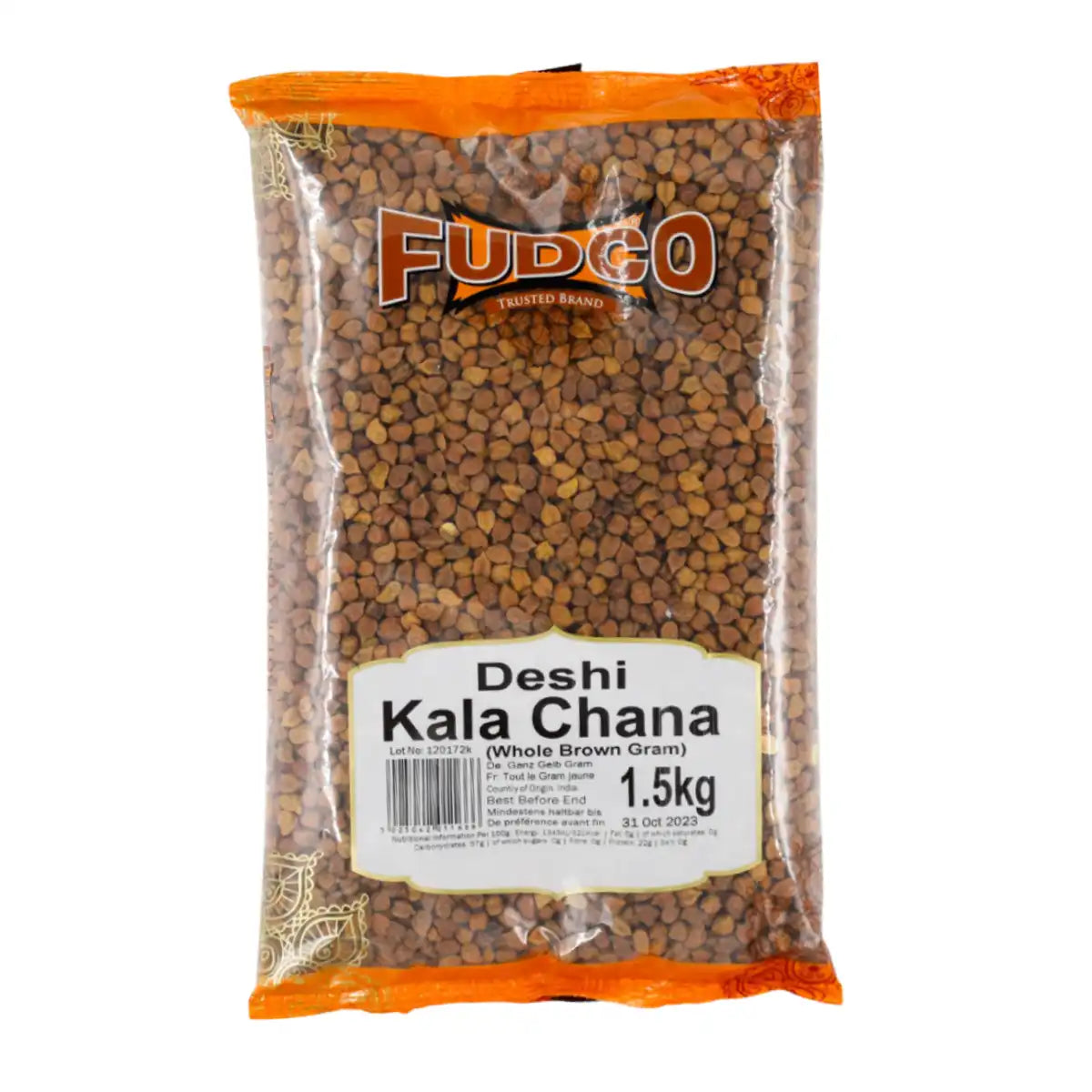 Fudco Deshi Kala Chana 1.5kg