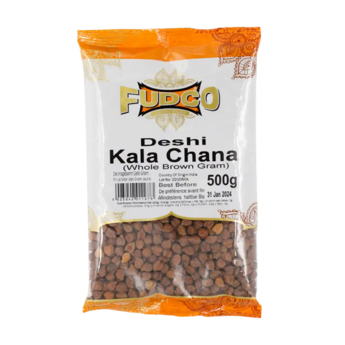 Fudco Deshi Kala Chana 500gms