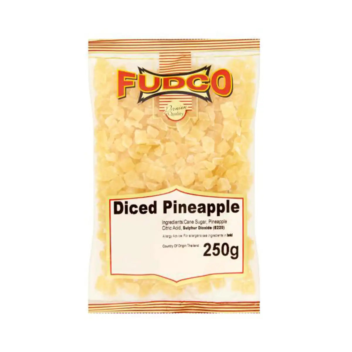 Fudco Diced Pineapple (dehydrated) 250gms
