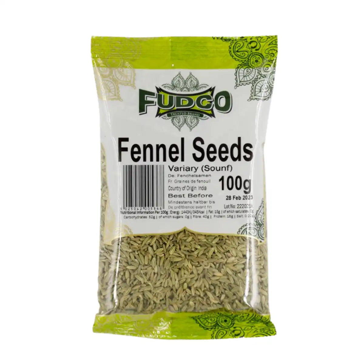 Fudco Fennel seeds 100g