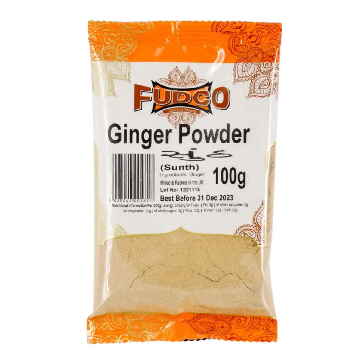 Fudco Ginger Powder 100gms