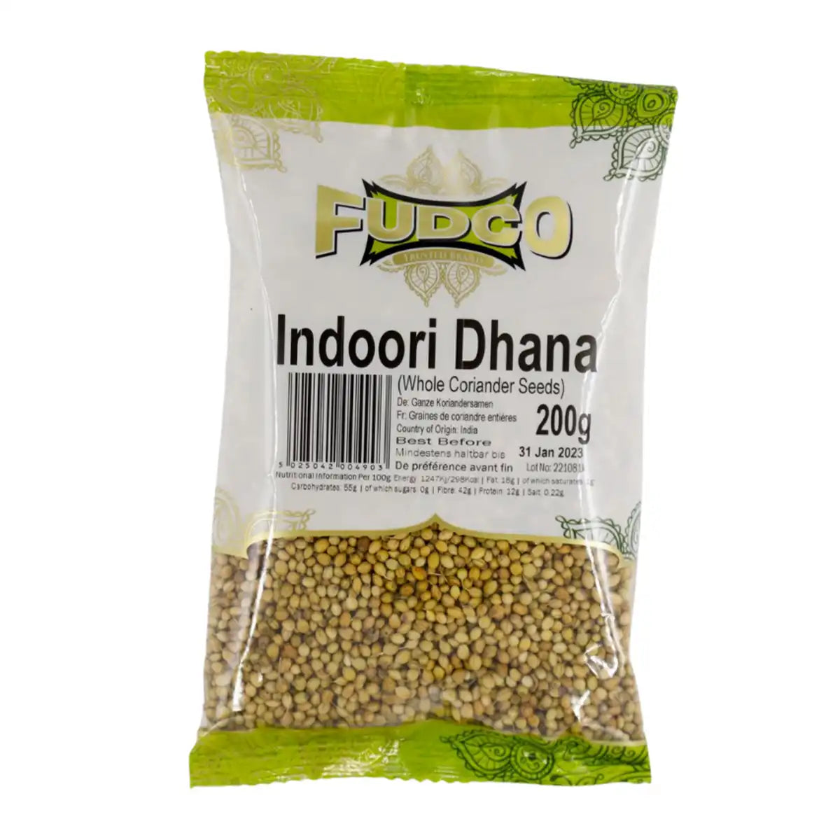 Fudco Indoori Dhana 200g