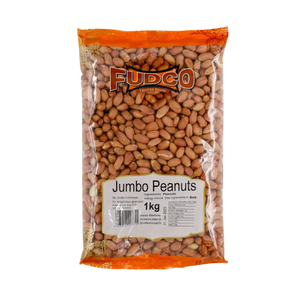 Fudco Jumbo Peanuts 1Kg