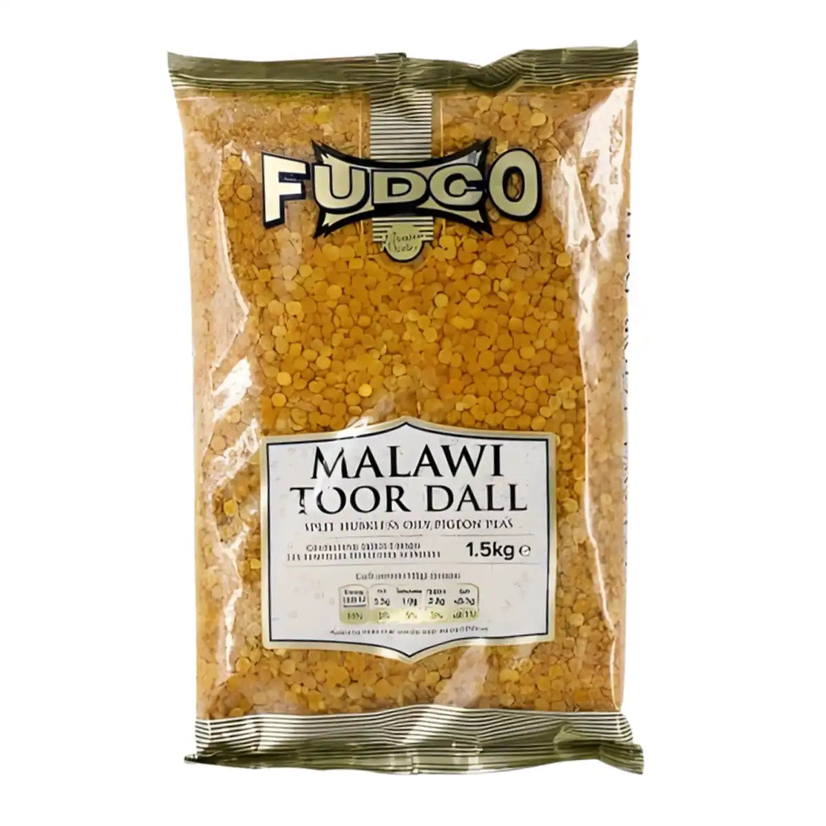 Fudco Malawi Toor Dall Oily 1.5kg