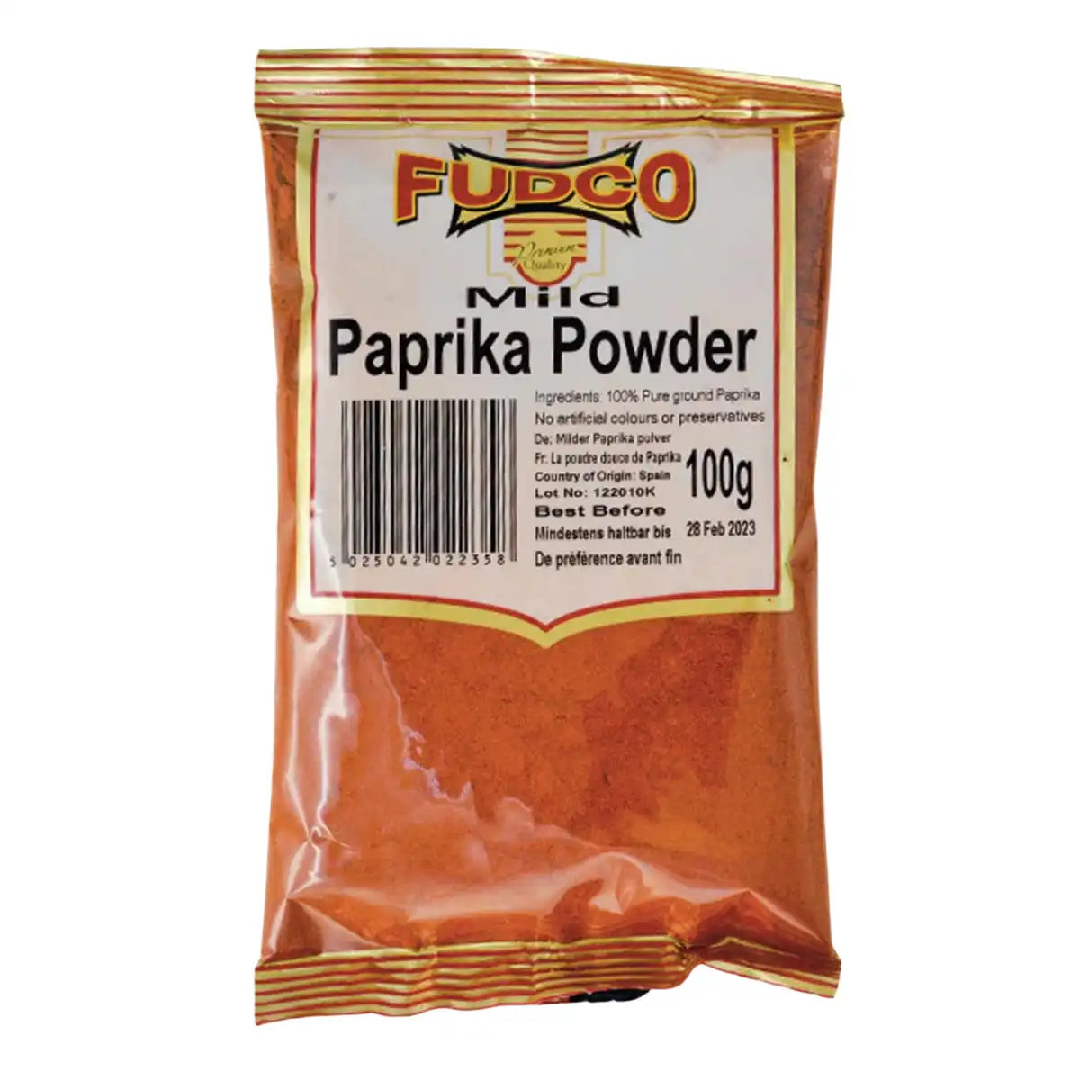 Fudco Mild Paprika Powder 100gms