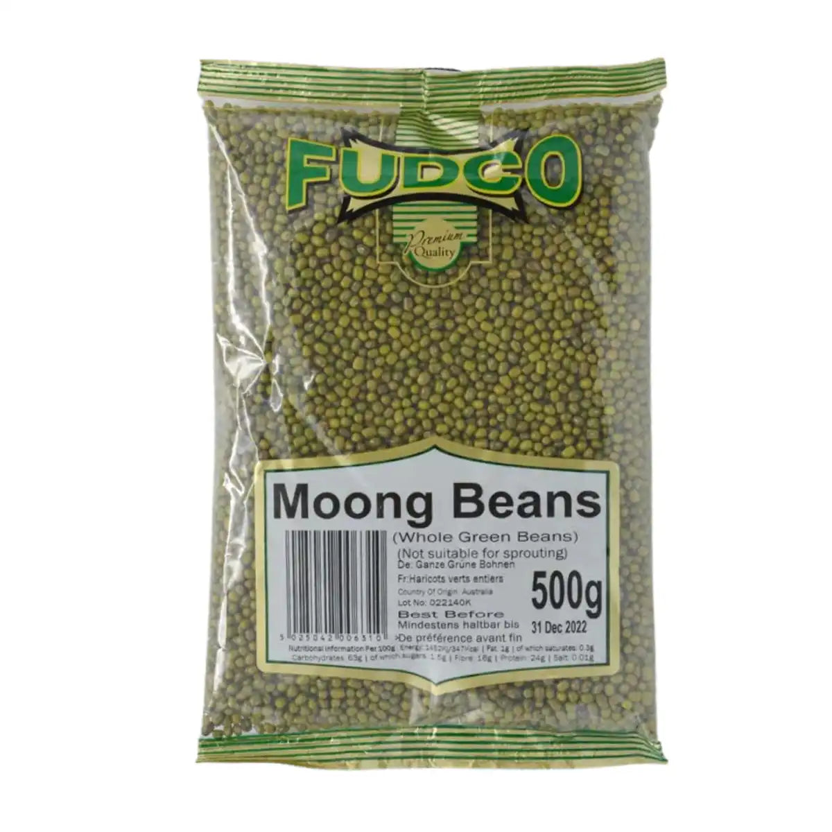 Fudco Moong Beans Small 1.5kg